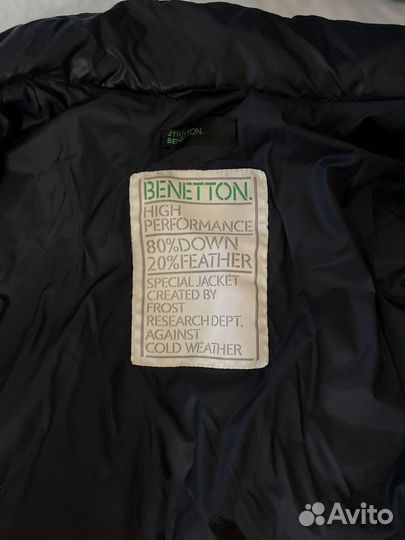 Пуховик женский benetton