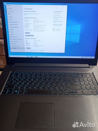 Ноутбук Lenovo игровой Ideapad Gaming L340-17IRH