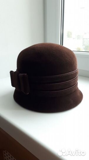 Шляпа фетровая женская