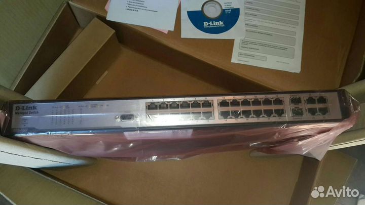 D-link DES 3028 новый