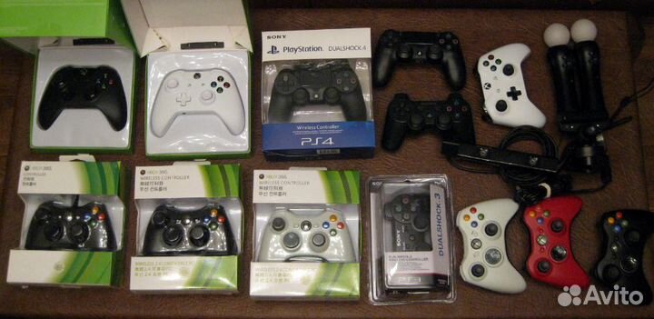PS4 PS3 PS2 Xbox 360 Геймпады мувы камера кинект