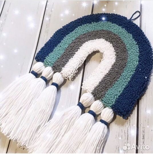 Панно Радуга ручная работа