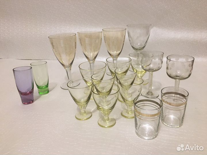 Рюмки и бокалы СССР