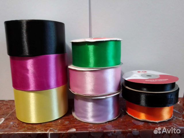 Ленты атласные