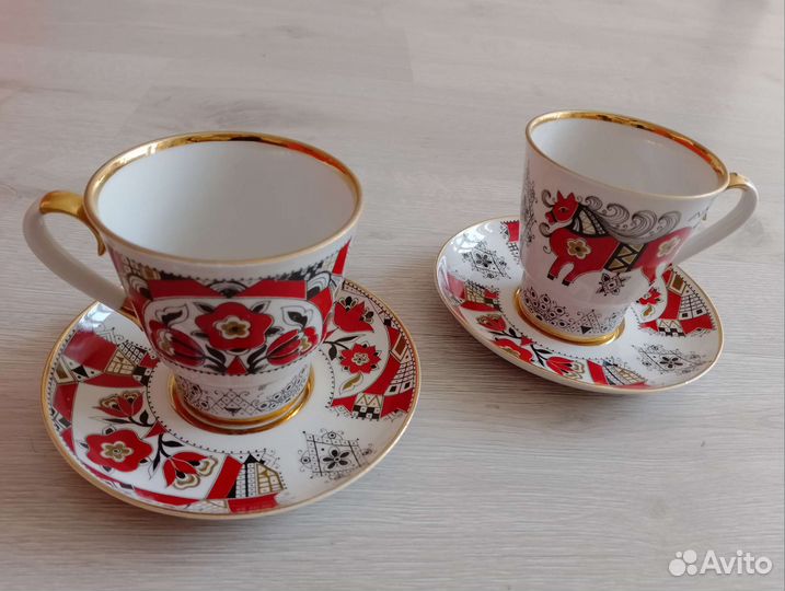 Чайная пара императорский фарфор