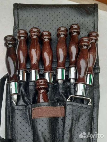 Набор шампуров в чехле