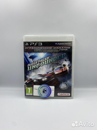 Ridge Racer Unbounded PS3 (б/у, англ.)