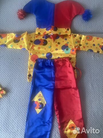 Костюм петрушки возраст 4-5 лет