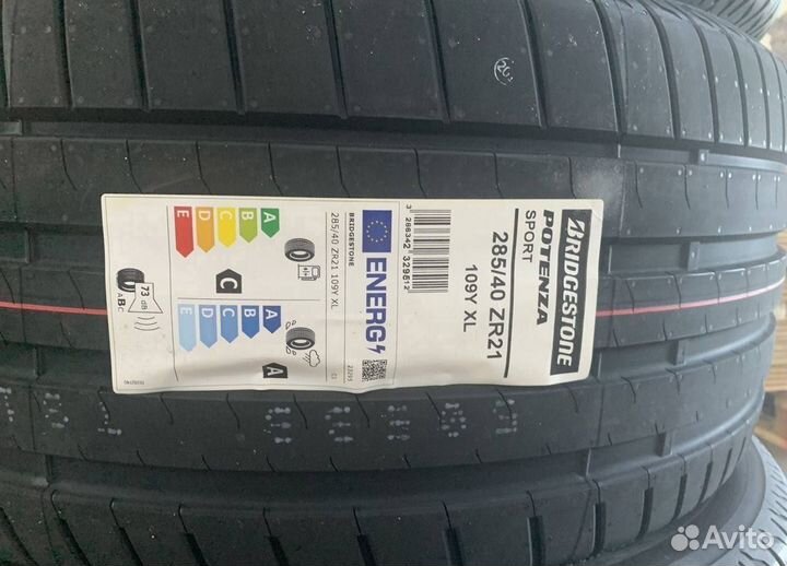 Bridgestone Potenza Sport 285/40 R21 109Y