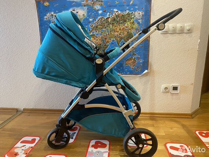 Прогулочная коляска Babyton N40 (бирюзовая)