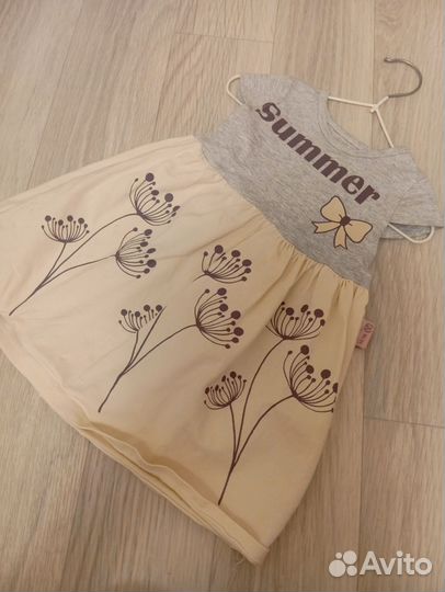 Платье для девочки 86 92