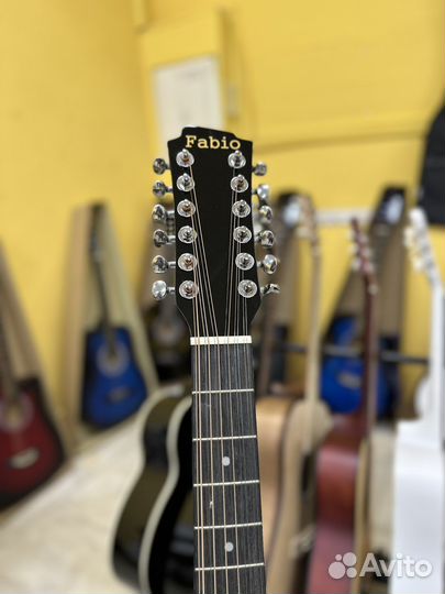 12 струнная гитара fabio