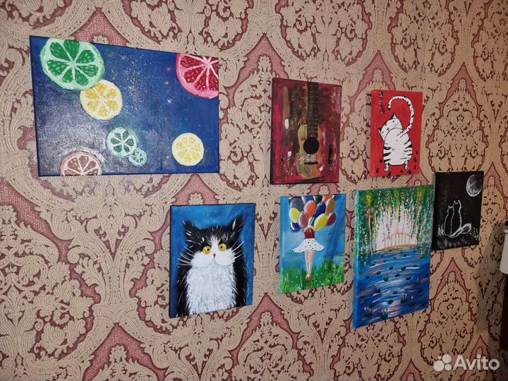 Картина маслом цитрус