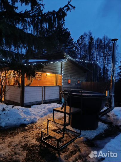 Аренда Русской бани и Кедрового чана