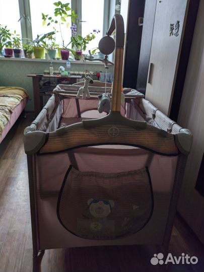 Детская кровать манеж