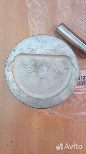 Поршень 2 Y, +0,5, Toyota, оригинал (комплект)