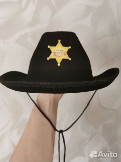 Ковбойская шляпа детская