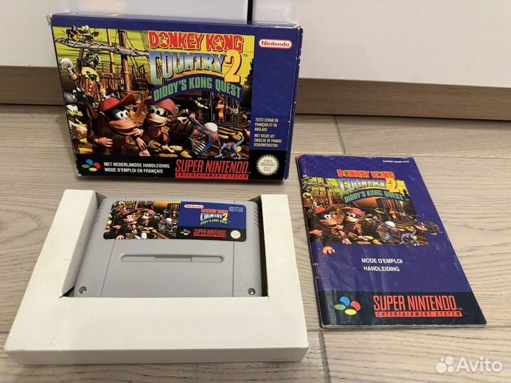 Игра Donkey Kong Country 2 snes