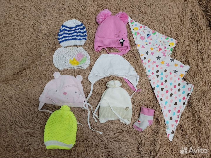 Вещи пакетом для девочки 62-80