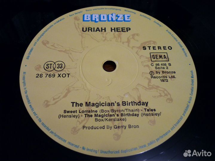 LP Uriah Heep 72