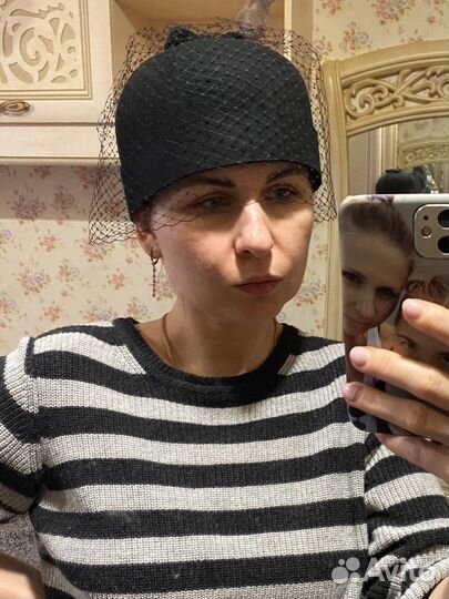 Шляпа фетровая женская