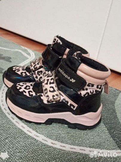 Демисезонные ботинки на девочку 23 р-р 15 см