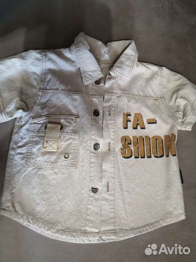 Рубашки на 1-1.5 года 300 за всё