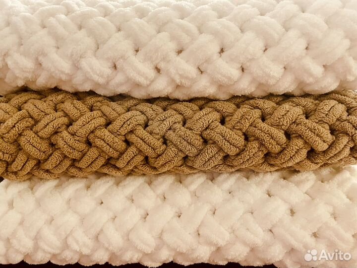 Плед ручной работы