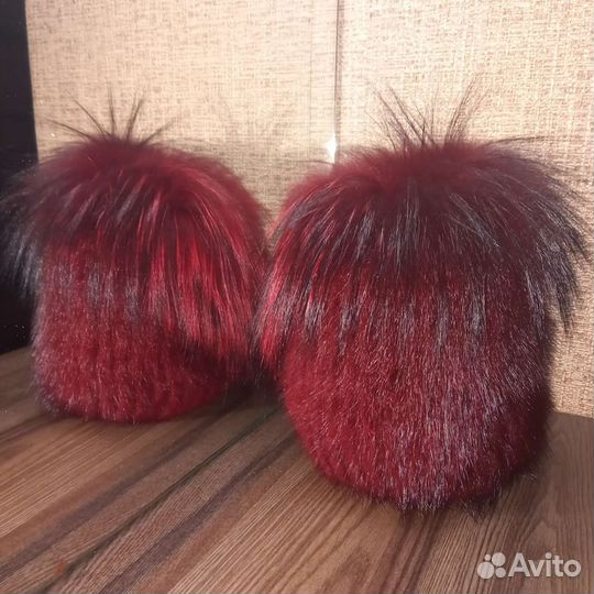 Шапка норковая женская бу