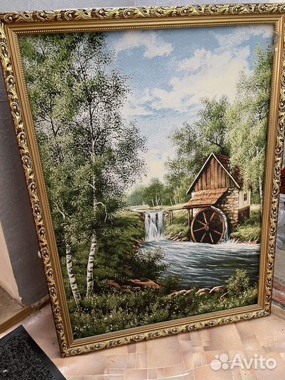 Картина из гобелена