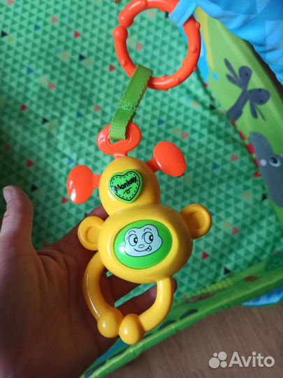 Развивающий коврик с бортиками