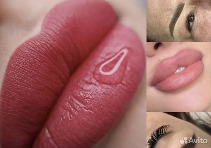 Перманентный макияж бровей