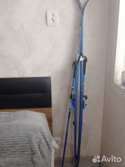 Лыжные ботинки, лыжи, палки для лыж чехол для лыж