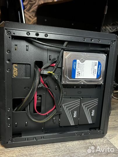 Игровой пк i3 12100f rx 5700xt