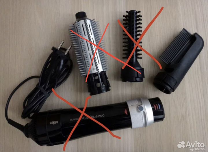 Накладка на фен-расческу Браун