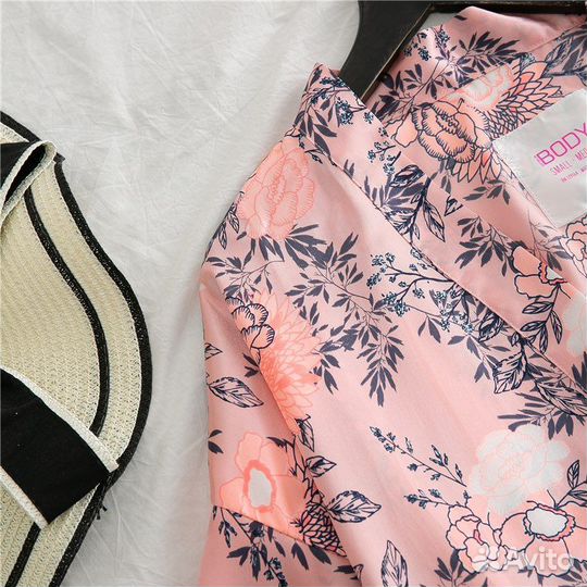 Халат aтласный body