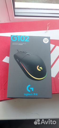 Новая Logitech G102 lightsync