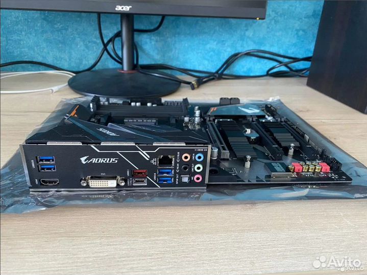 Материнская плата Gigabyte B450 Aorus Pro Аудио