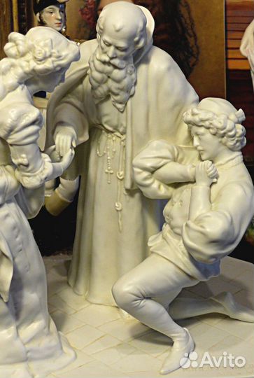 Статуэтка.Ромео и Джульетта.Германия.Альсбах