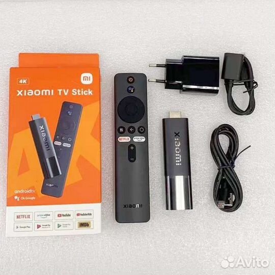 Новые Xiaomi Mi Tv Stick 4K 2022 Android TV 2/8Gb