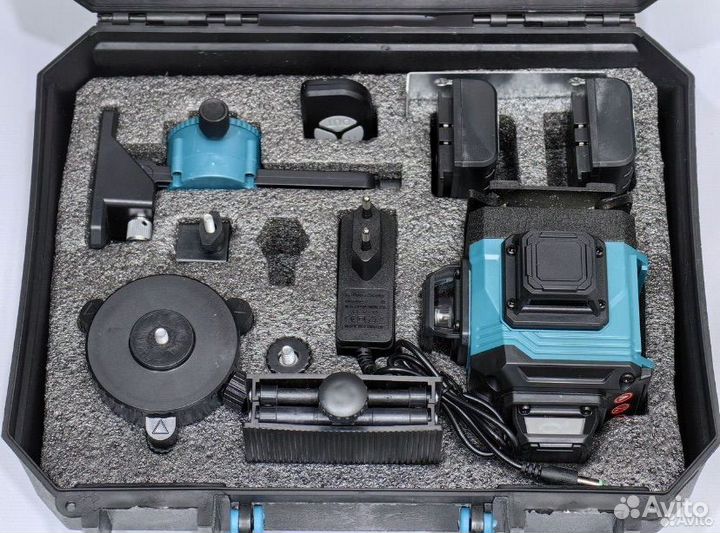 Лазерный уровень makita 4D нивелир 16 линий