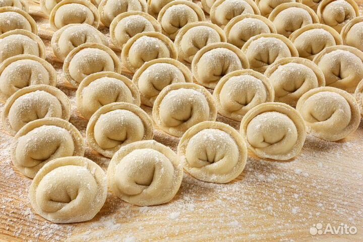 Домашние манты пельмени вареники