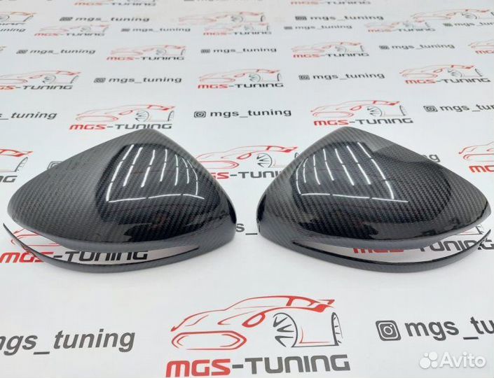 Накладки на зеркала карбон для G-Class w464