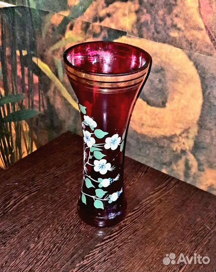 Ваза для цветов богемия