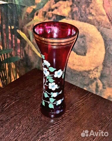 Ваза для цветов богемия