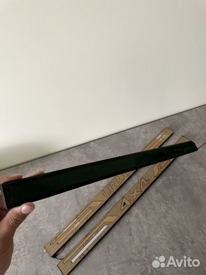 Накладка на крышку багажника niva 4x4 urban