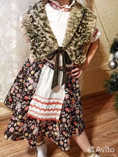 Костюм бабы яги детский