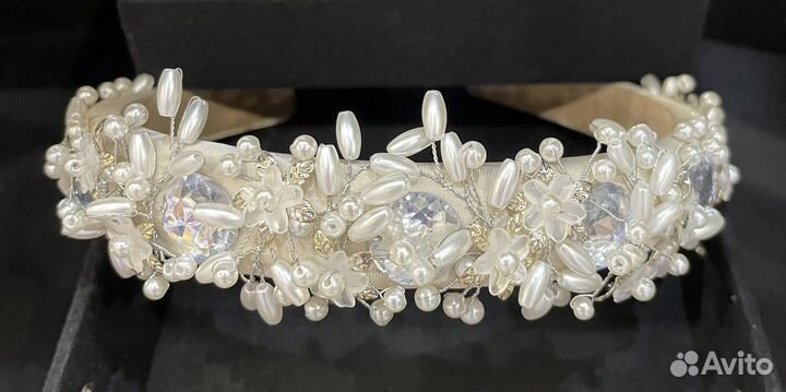 Ободок для волос ручной работы