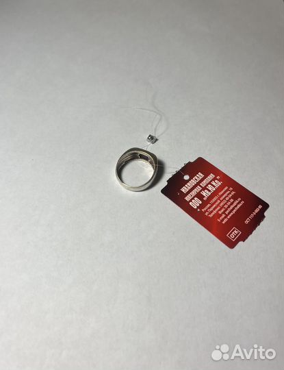 Мужская печатка серебро в позолоте