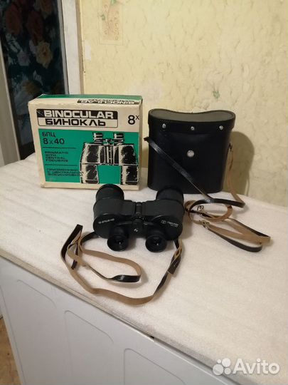 Бинокль СССР тенто бпц 8 х 40. Отличный. Не двоит